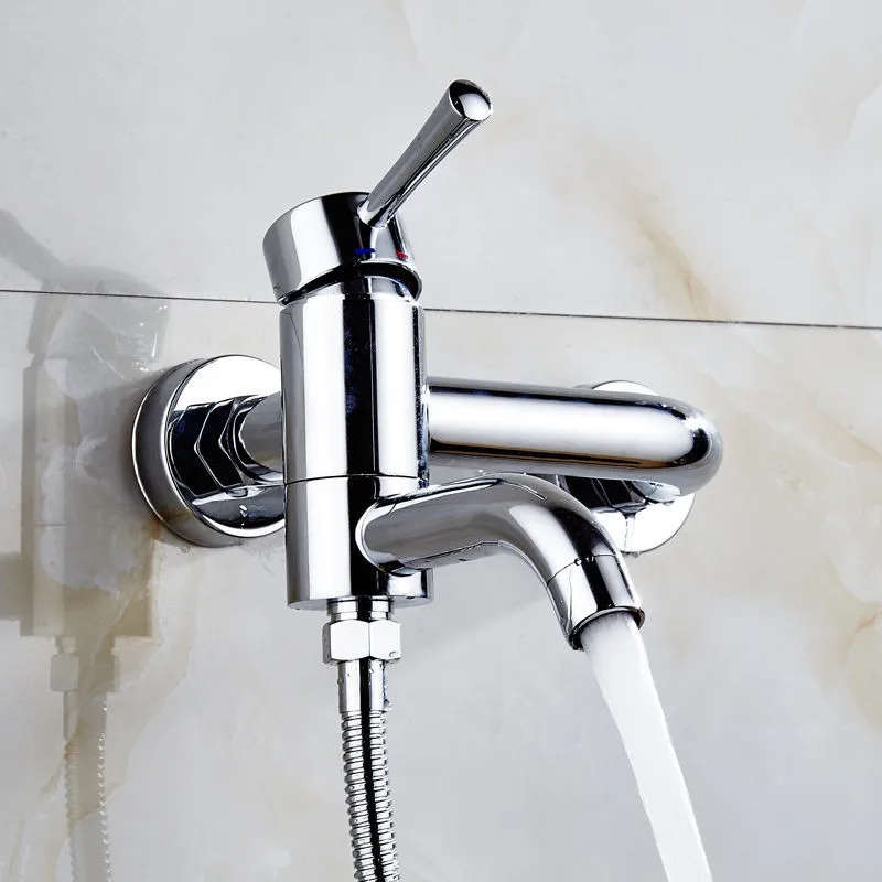 Imagem -04 - Conjuntos de Cabeça de Chuveiro de Mão Abs para Banheiro Preto e Prata Banheira de Parede Torneira Mista