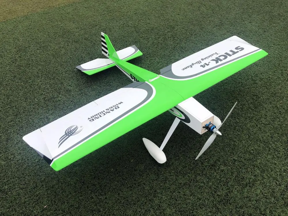 Nuovo allenamento sportivo RC Balsawood aereo taglio Laser PNP ARF 1400mm (55 \