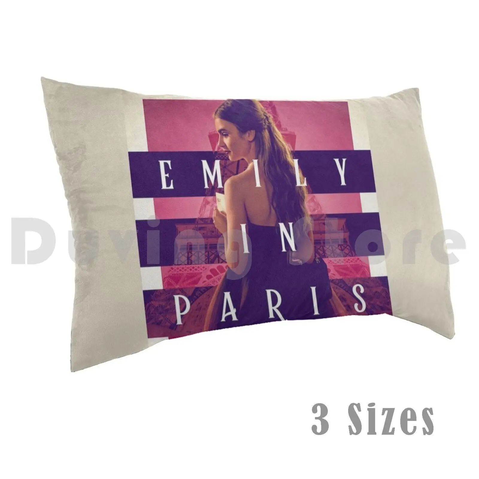 Emily In Paris Netflix Pillow Case DIY 50*70 Movieart53 Emily In Paris Lily Collins Emily In Paris Netflix Tv