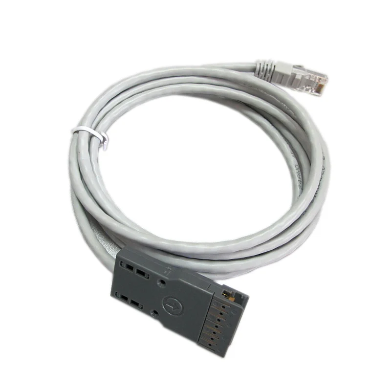 Kabel testowy BELNET 2M 4 pary 8 żył z złączem typu duckbill do RJ45 do paneli patch 110, konwerter, wysokiej jakości kabel telekomunikacyjny do sieci.
