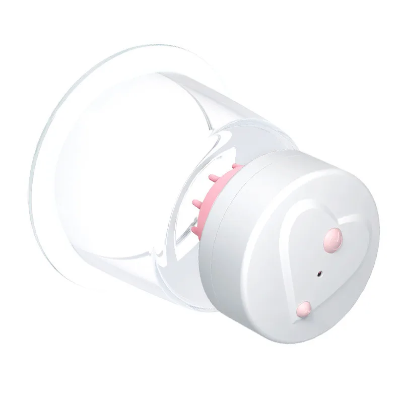 Sex Shop New Rotating Sucking Breast Pump Bra Massager Chest Vibrator Nipple Sucke Cup Breast Enlargement Sex Toys For Women view 4