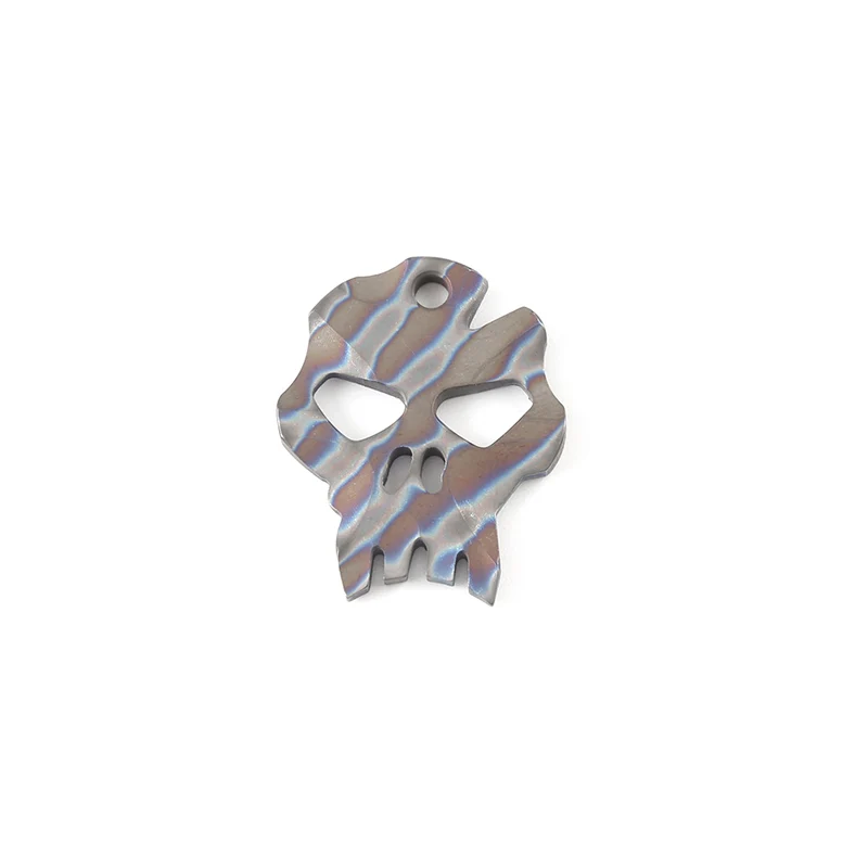 EDC Titanium Alloy Beads A Pendant Paracord Outdoor Decorations Camping Gear EDC Tools