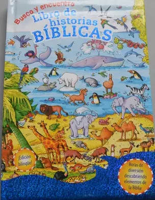 

Child Kids Spanish Book Carhildhood Education Enlightenment Biblical Story Knowledge Learning Reading Hardcover Book Age 6 up