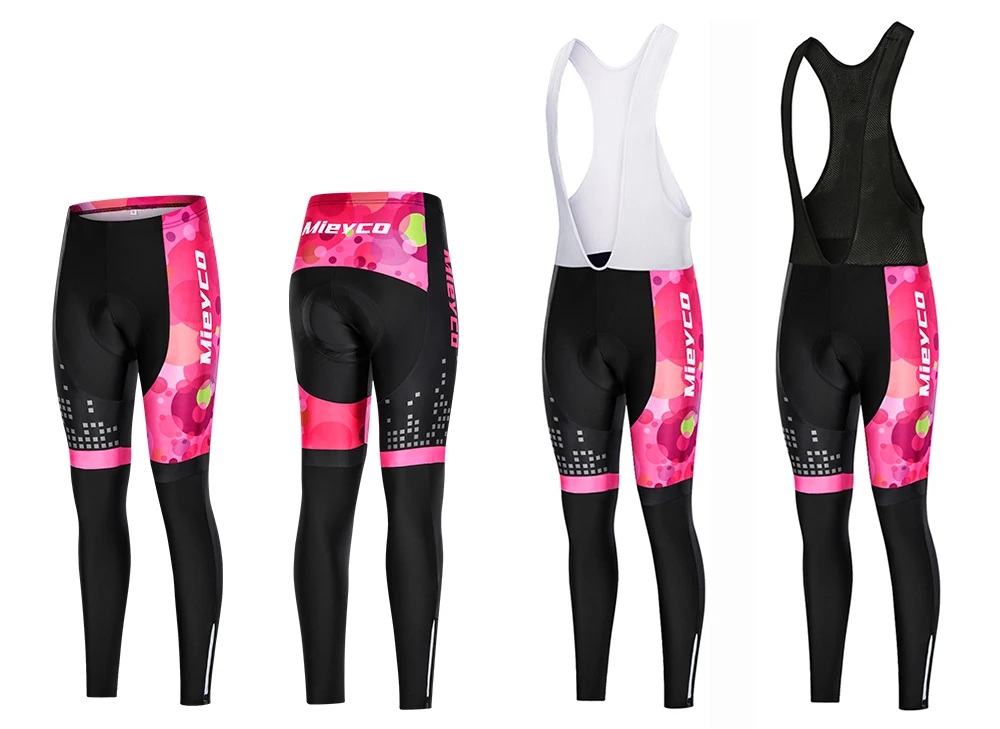 Mieyco Radfahren Strumpfhosen Mtb Hosen frauen Radfahren Kleidung Weibliche Winter Fahrrad Downhill Hosen Schwarze Hosen Für Fahrrad Gel Pad – Detail 13