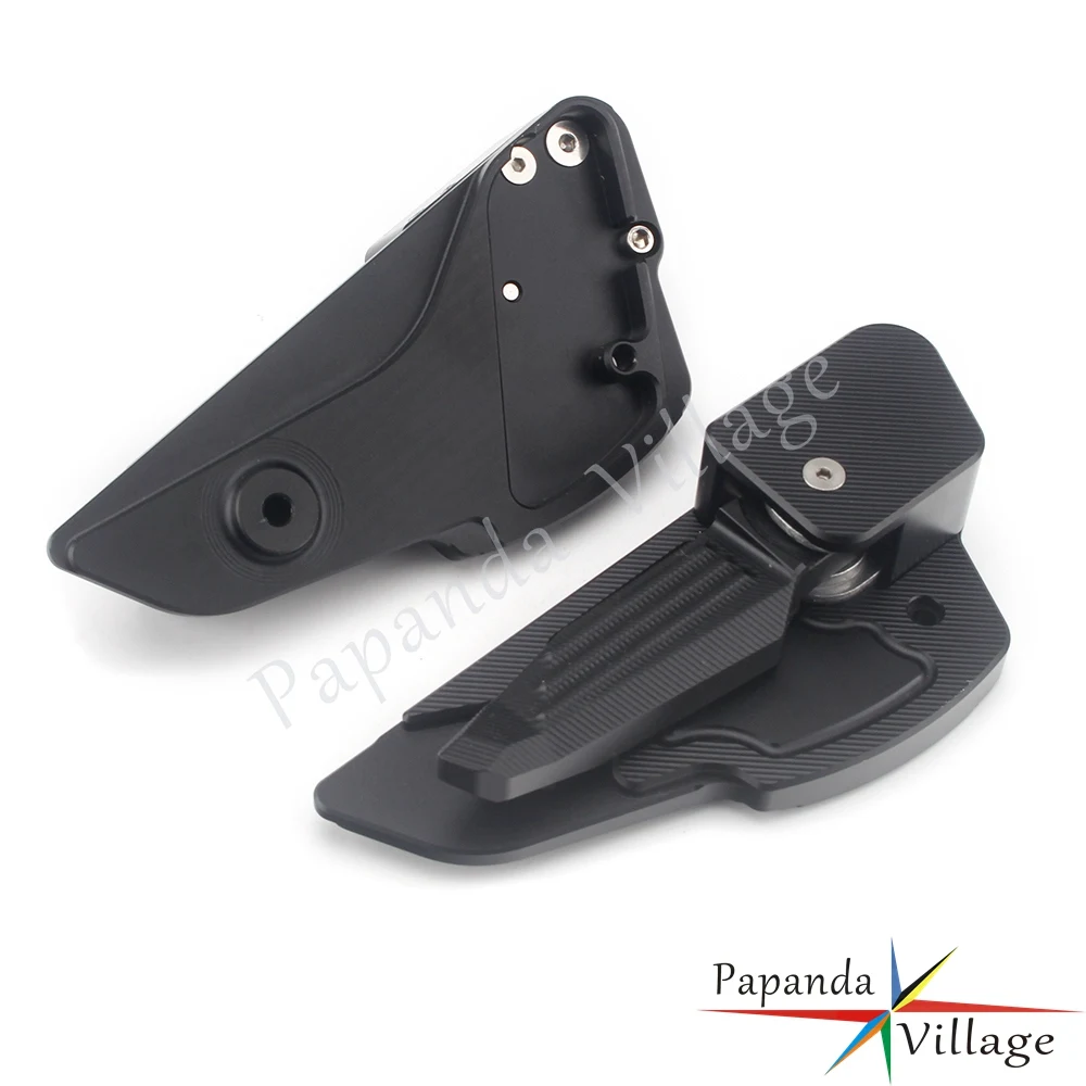 Motorcycle CNC Rear Footrests For Prima 125 150 SPRINT Primavera Foot Rests Pad Passenger Extensions Extended Footpegs Adapter