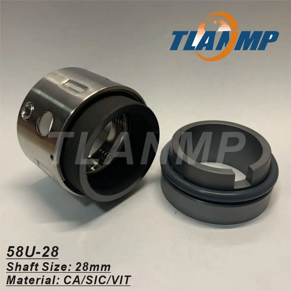 T58U-28 , 0280/58U TLANMP Mechanical Seals |Type 58U Unbalance type for Shaft Size 28mm Pumps