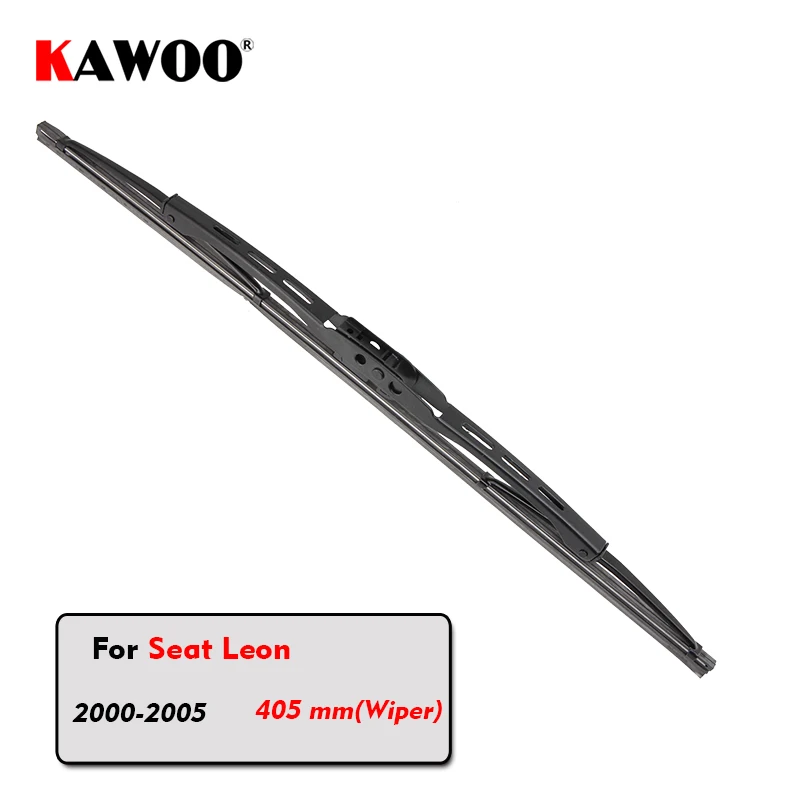 

KAWOO Car Rear Wiper Blade Blades Back Window Wipers Arm For Seat Leon Hatchback (2000-2005) 405mm Car Accessories Styling