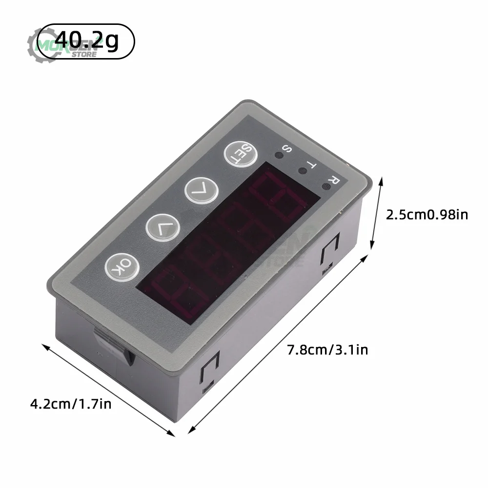 Digital Meter 0-10V 0-20mA 2-10V 4-20mA Analog Signal Input 0-10V Indicator Panel Meter Relay Out RS485 Port Laboratory Tool