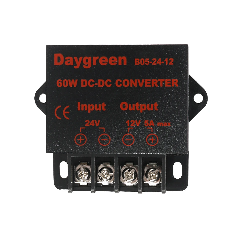 24V to 12V 5A DC Converter Regulator Car Step Down Reducer Daygreen CE Certificated 24V to 12V 10AMP