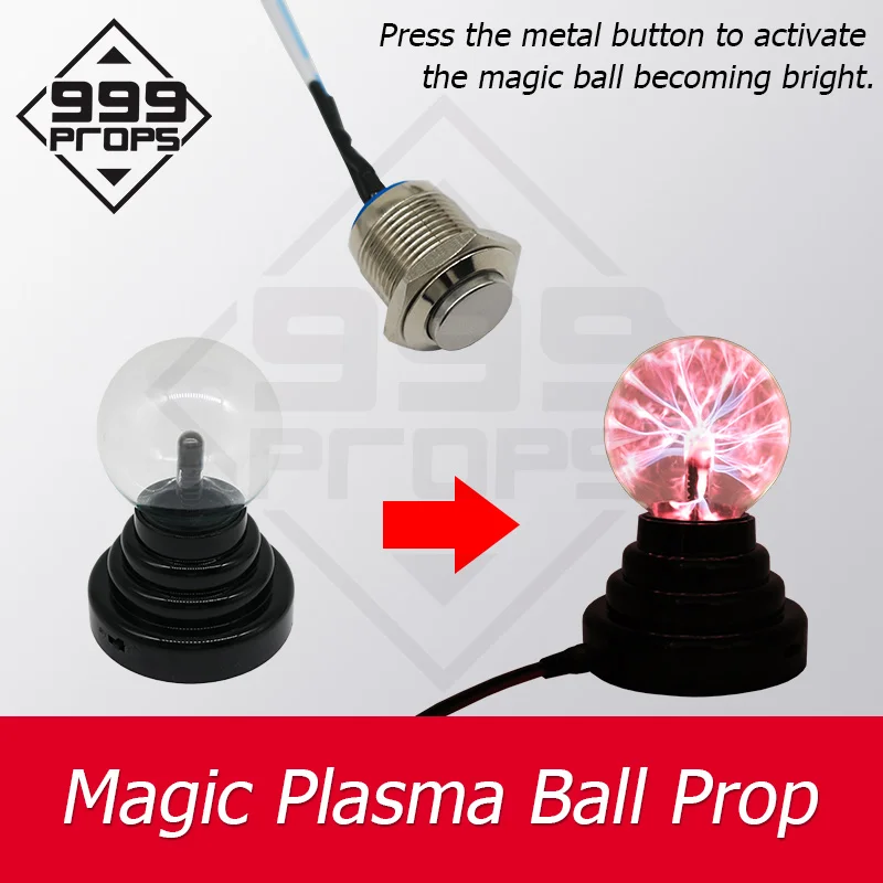 Magic Ball Prop Escape Room touch the plasma ball in certain time to open door room escape equipment 999PROP