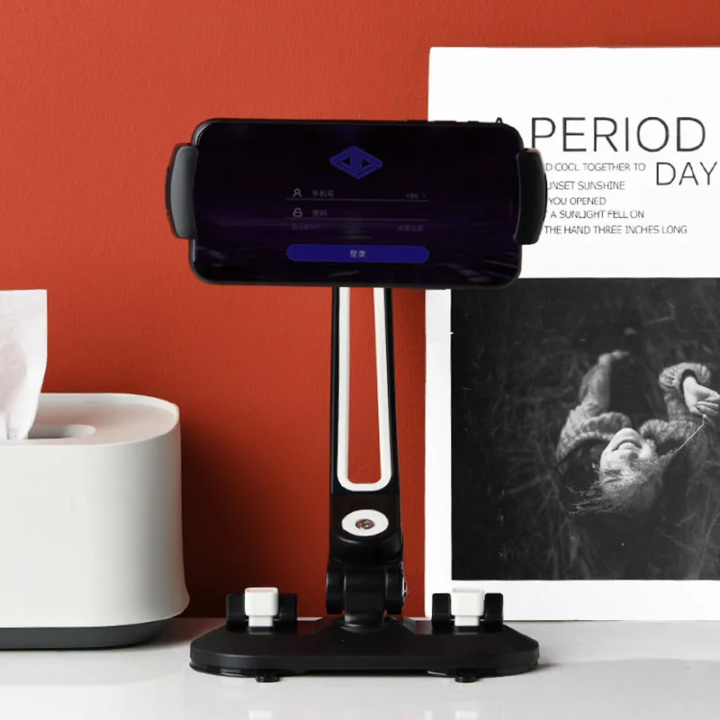 هاتف لوحي حامل حامل مع شفط كأس يناسب 5-12.9 بوصة مصاصة جبل على المطبخ مكتب مكتب الحمام سيارة شاحنة الزجاج الأمامي