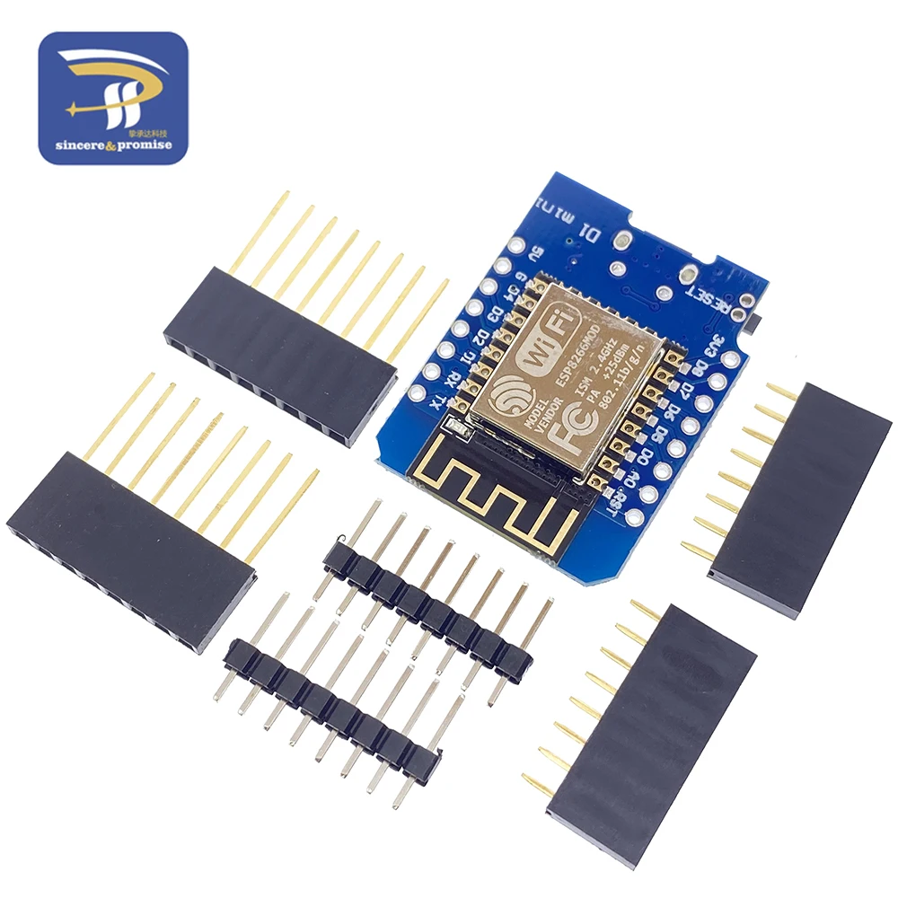 ESP8266 ESP-12F ESP12 CH340G WeMos D1 Mini Modul Nodemcu D1 Mini WiFi Entwicklungsboard Micro USB 3,3 V basierend auf Digital Pin – Detail 16