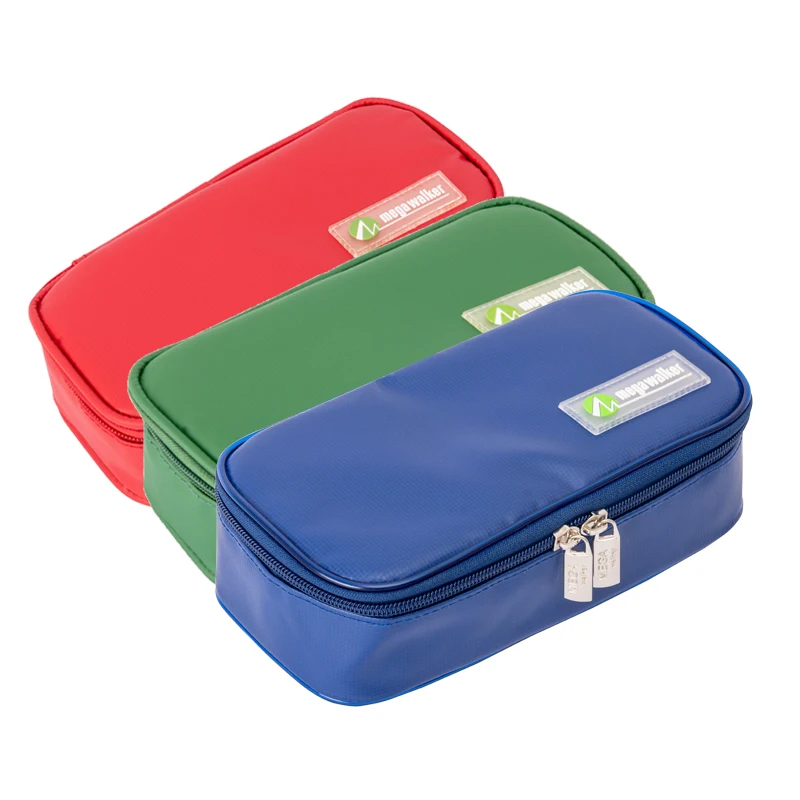 MEGA cooler bag Portable Insulin cool bag Diabetic Insulin Travel Case Size:20*9*5 Late-model PU Fabric Aluminum Foil ice bag