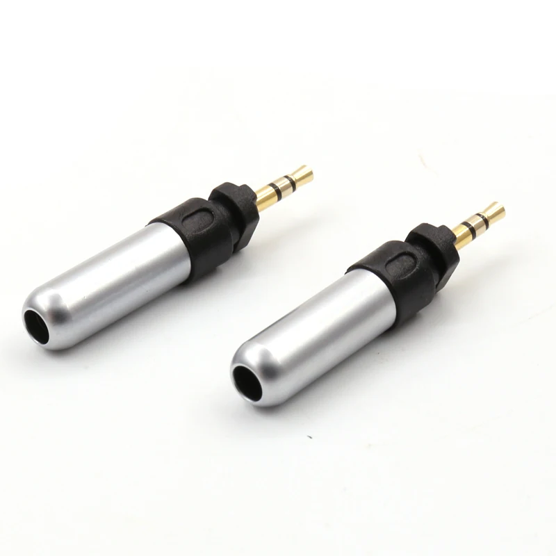 คู่ 2.5 มม.3 Pins ปลั๊กชุบทอง,SRH940 SRH840 SRH750 SRH740 ปลั๊กแจ็คหูฟัง