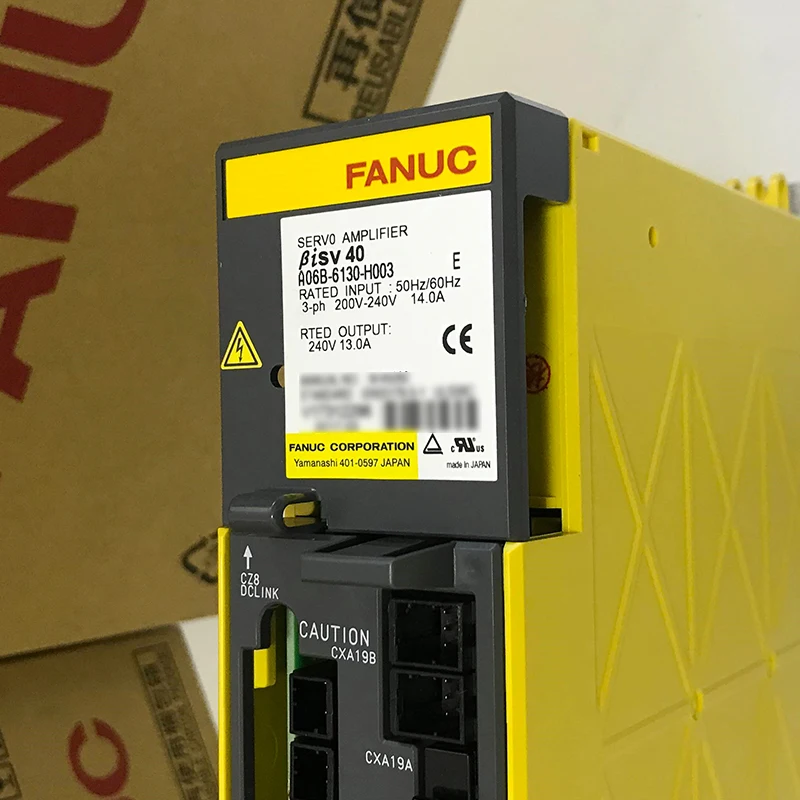 A06B-6130-H003 FANUC Servo Drive Amplifier  CNC Control Test OK A06B 130 H003