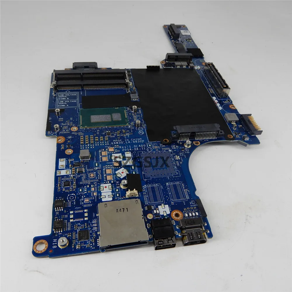 Imagem -04 - Placa-mãe para Dell E5440 5440 Laptop Vaw30 La-9832p com Sr1ee I54310u Cpu Cn0h59d3 100 Testado