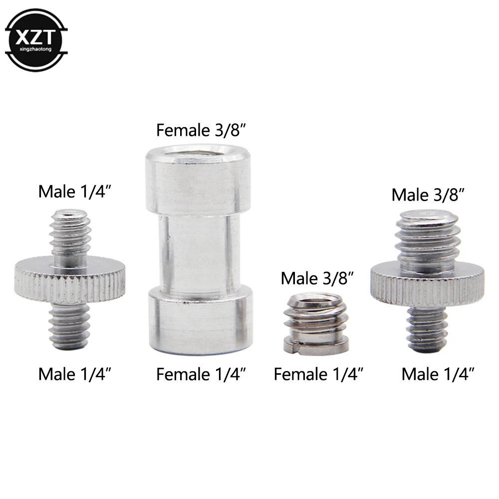 4pcs Durable Male to Female Screw Adapter 1/4\