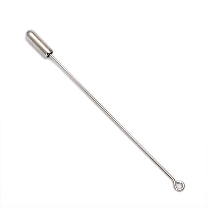 20 sztuk 6 kolorów pętla broszka oko Pin miedziana broszka agrafki z korkiem do biżuterii DIY ustalenia 50mm 70mm długość szpilki