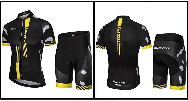 Red Pro Bicycle Team Kurzarm Maillot Ciclismo Herren Radtrikot Sets Sommer Atmungsaktive Fahrradbekleidung Anzug – Detail 8