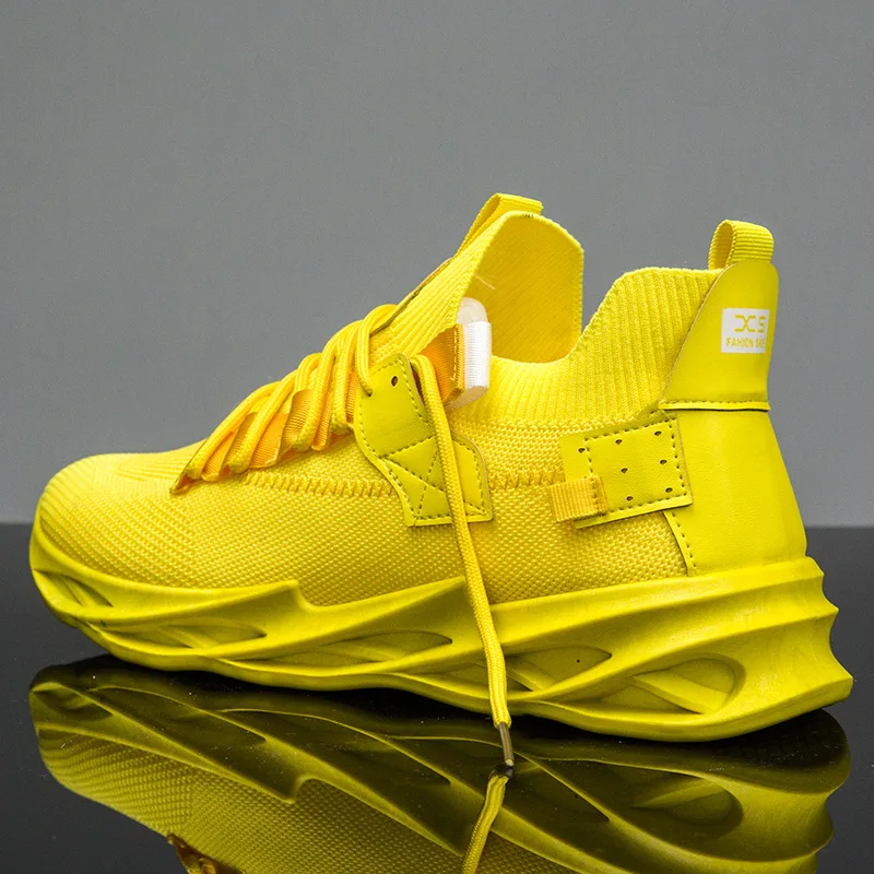 Men Shoes Casual Breathable Sneakers Fitness Running Shoes Trainers Mesh Athletic Shoe Sport Walking Shoe Zapatillas De Deporte