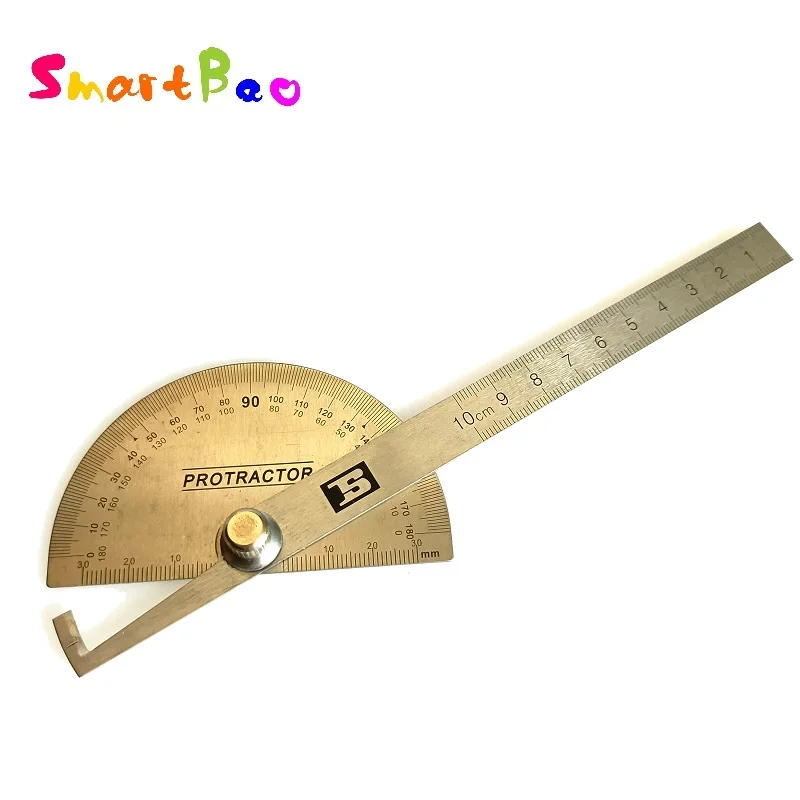 Metal Angle Ruler Protractor Measure Tools