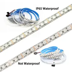 5050 LED strip light 120LEDs/m Waterproof 12V 24V 600 LEDs 5m Flexible Lighting Ribbon Tape White Warm White Red Blue Green RGB
