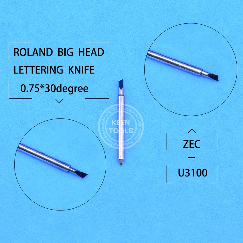 Big Head Roland Blades Hartmetall-Vinyls Reflektierender Filmschneider ZEC-US025 ZEC-U3075 ZEC-A5022 ZEC-A3075 ZEC-U3100 SP-300 – Detail 6