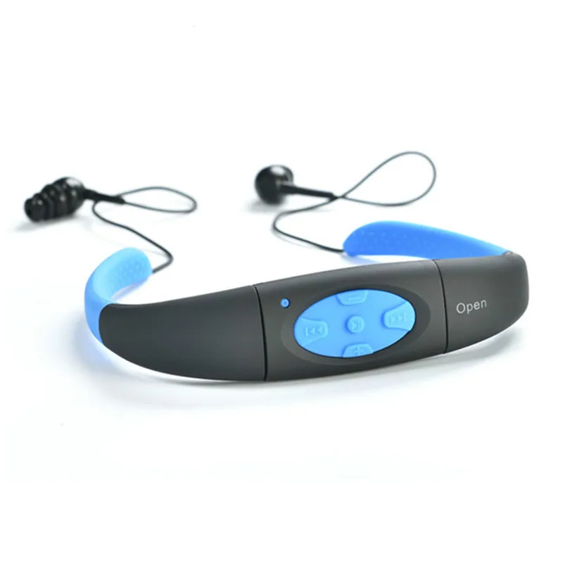 Imagem -03 - Neckband Underwater Motion Headconjunto Mp3 Music Player Ipx8 Impermeável 8gb Stereo Audio Fone de Ouvido para Mergulho Piscina