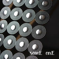 New Retro Armor Circle Designer Accessories DIY Patchwork Crafts Skirts Belt Decor Dress Metallic Coat Clothes Designer Fabric