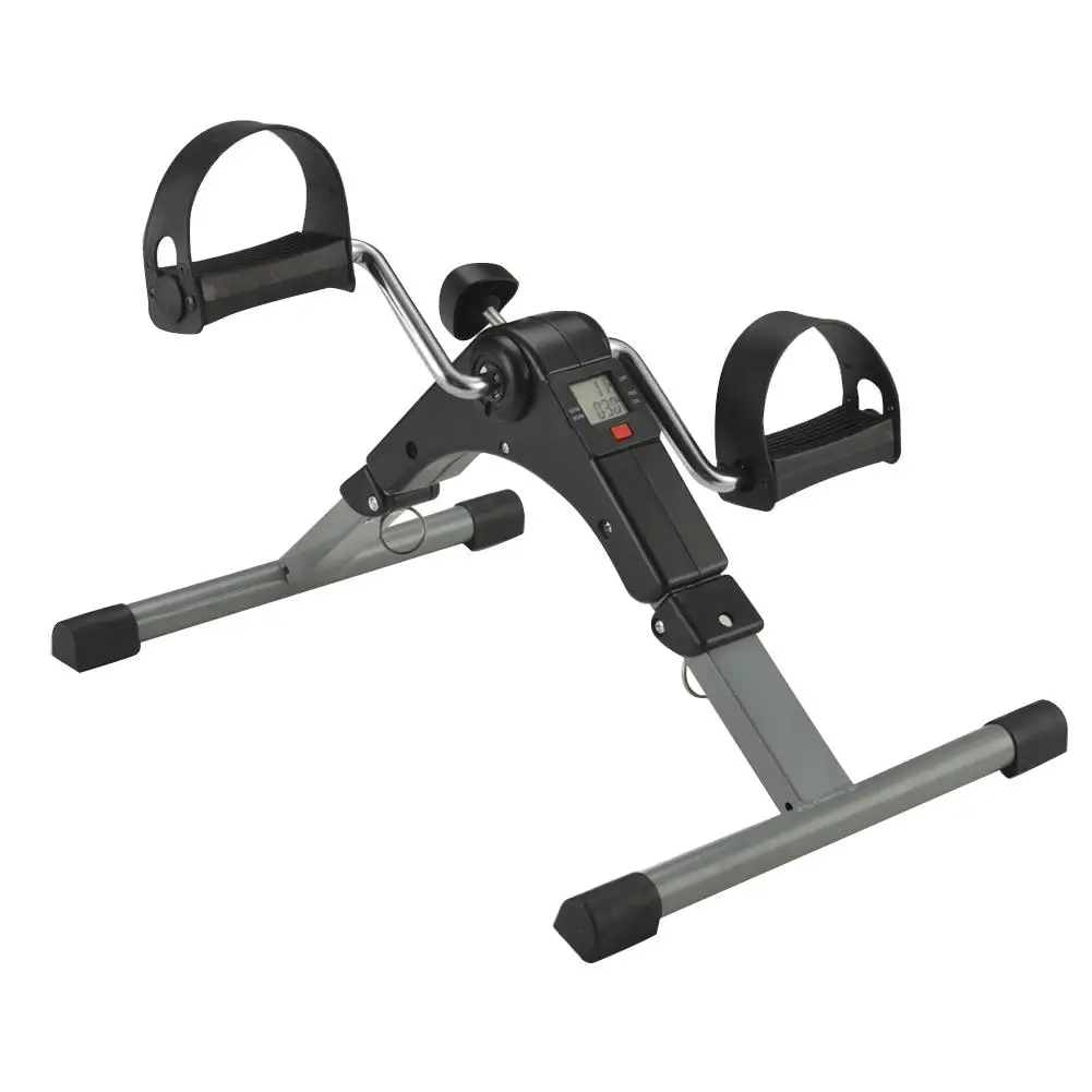 Exercise Bike Adjustable Resistance With LCD Fitness Equipment Home Elderly Rehabilitation Bicycle Hand Leg Trainer