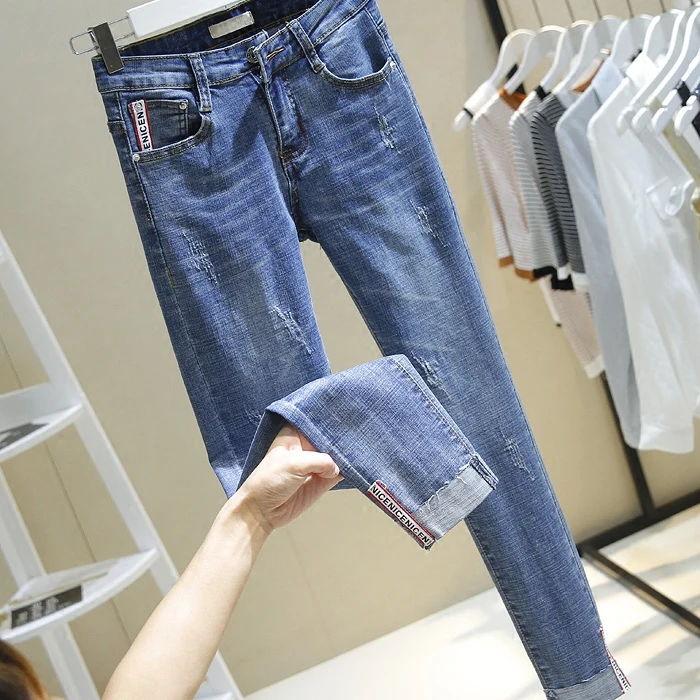 Woman Jeans Pants Women's High Waist Jeans Skinny Pants Stretch Women's Clothing Pantalones Vaqueros Mujer