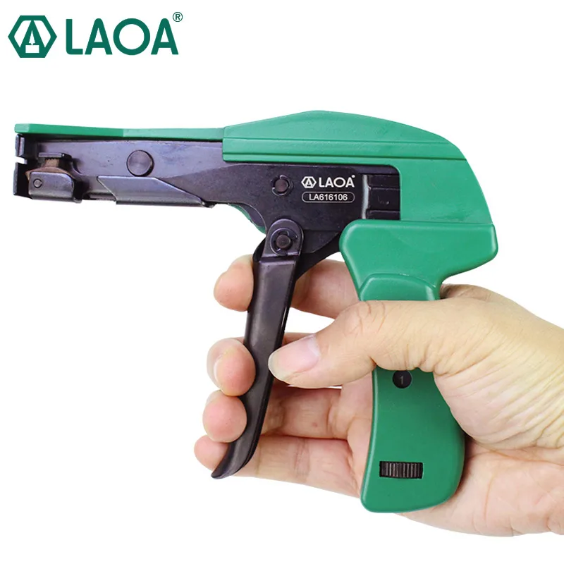 

LAOA Cable Ties Gun For Cable Ties Fastening Tool Cutting Tools2.2-4.8MM For Assemble Line