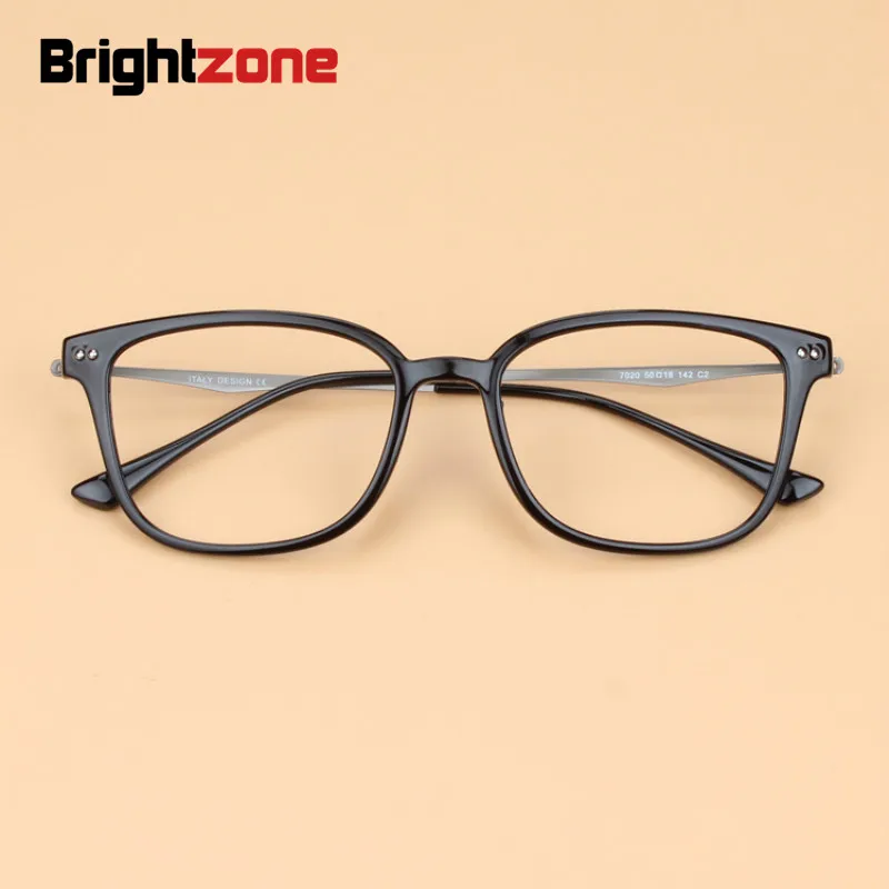 High-end Men Vintage Beautiful Light Myopia Eyeglasses Women Unisex Fashion Big Optical Spectacle Glasses Frame Better than TR90