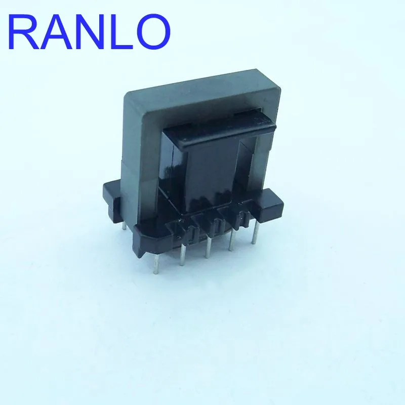 RANLO EF25 /13/7 Transformers Bobbin PC40 N87 Magnet Ferrite Core 5+5pin Vertical