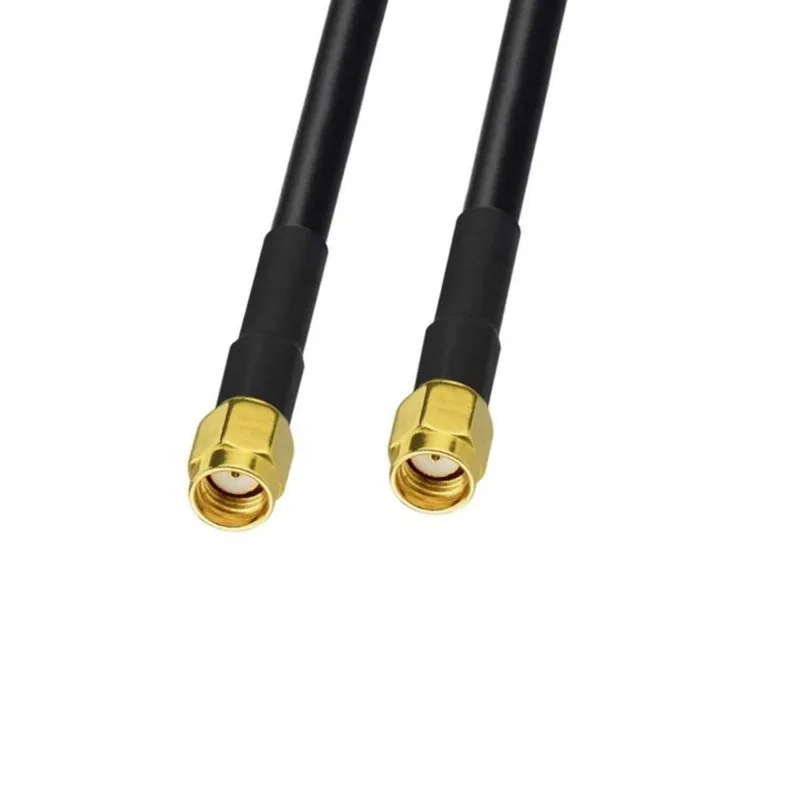 SMA Stecker auf SMA Stecker RG58 Koaxialkabel 1M 3M 5M 10M 20M SMA Stecker 3G 4G WiFi Antenne Verlängerung Kabel Stecker Adapter Pigtail – Detail 4