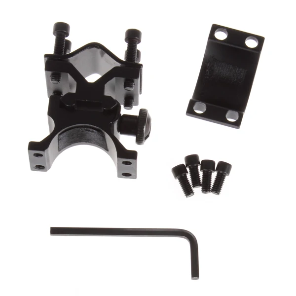 Anillo de 25mm y soporte para linterna, montaje en riel de 20mm