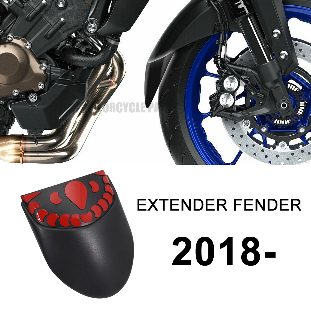 

Front Wheel Fender Motorcycle Rear Extension Fender Mudguard 2020 2021 For Yamaha Tracer 700 For Yamaha MT07 MT-07 2018 2019 -