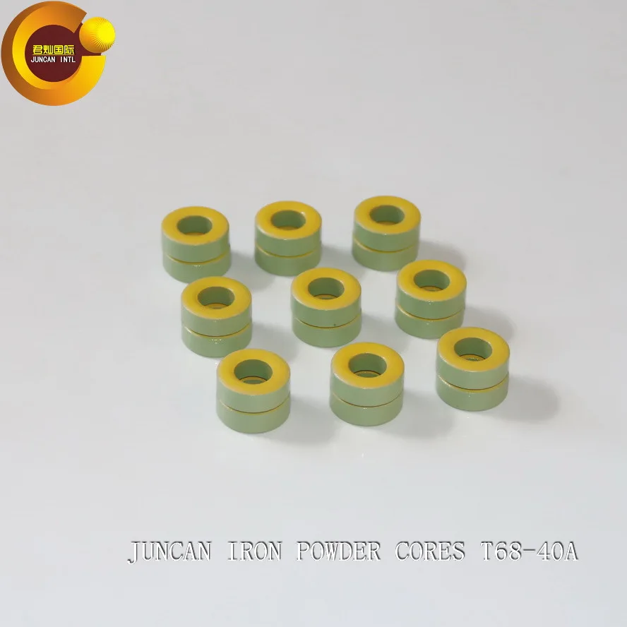 T68-40A Iron Powder Cores, Magnetic Ring Inductance