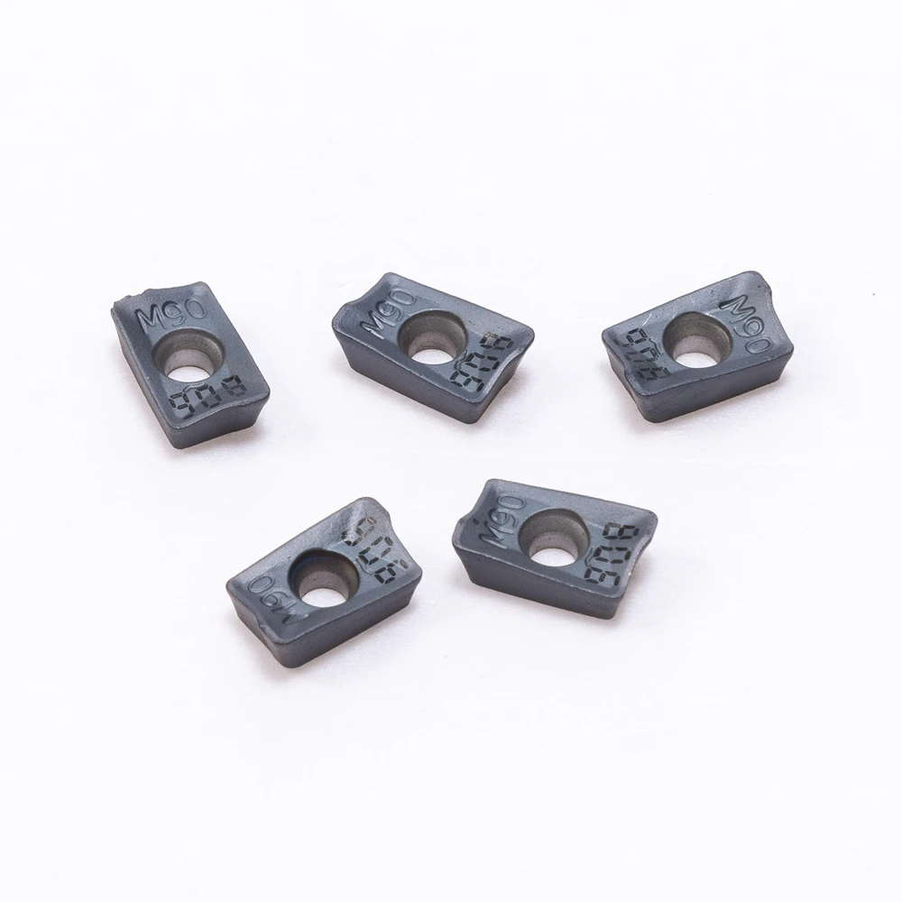 Imagem -05 - Inserção do Carboneto para a Trituração do Torno Ferramenta de Giro Qualidade Agradável Apmt1604 Hm90 Apkt1003 Ic908 Apmt1135 Ic928 Cnc Apkt 1003 Cara