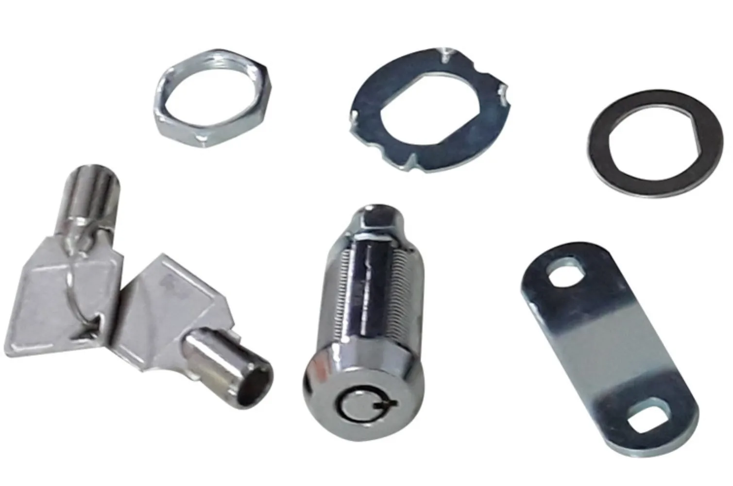 Zinc Alloy 28mm Cam Lock Door Lock Drawer Lock for Arcade Game Machine, Vending Machine, Coin Changer