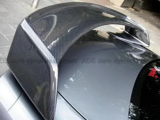 For Nissan R35 GTR MN Style Carbon Glossy Rear Spoiler Wing without base Exterior Body Accessories kit