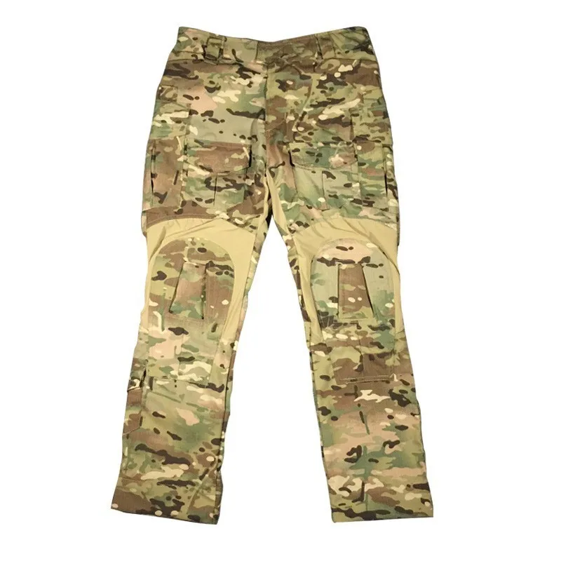 Upgrade Camouflage Unifrom Shirt Pant Fan Outdoor Training Clothes Field CS Equipment top pantaloni