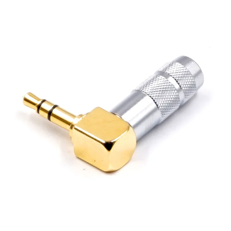 ข้อศอกปลั๊กสเตอริโอ 3.5 มม. 90 องศา