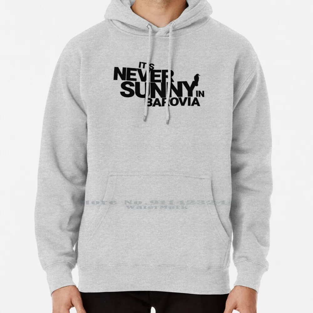 It's Never Sunny In Barovia-The Original Hoodie Sweater 6xl Cotton Comedy Iasip Dnd Ravenloft Never Sunny Barovia And Parody