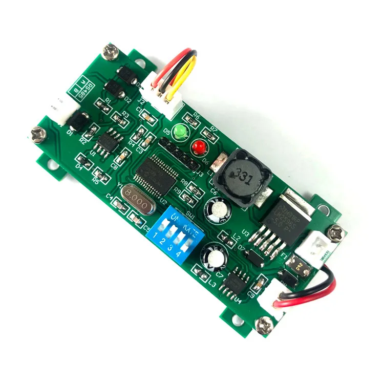 Imagem -05 - Controle Industrial Mr2 Rs485 Porta Serial Potenciômetro Remoto Ajustável Resistência Suporta Modbus-rtu Protocolo