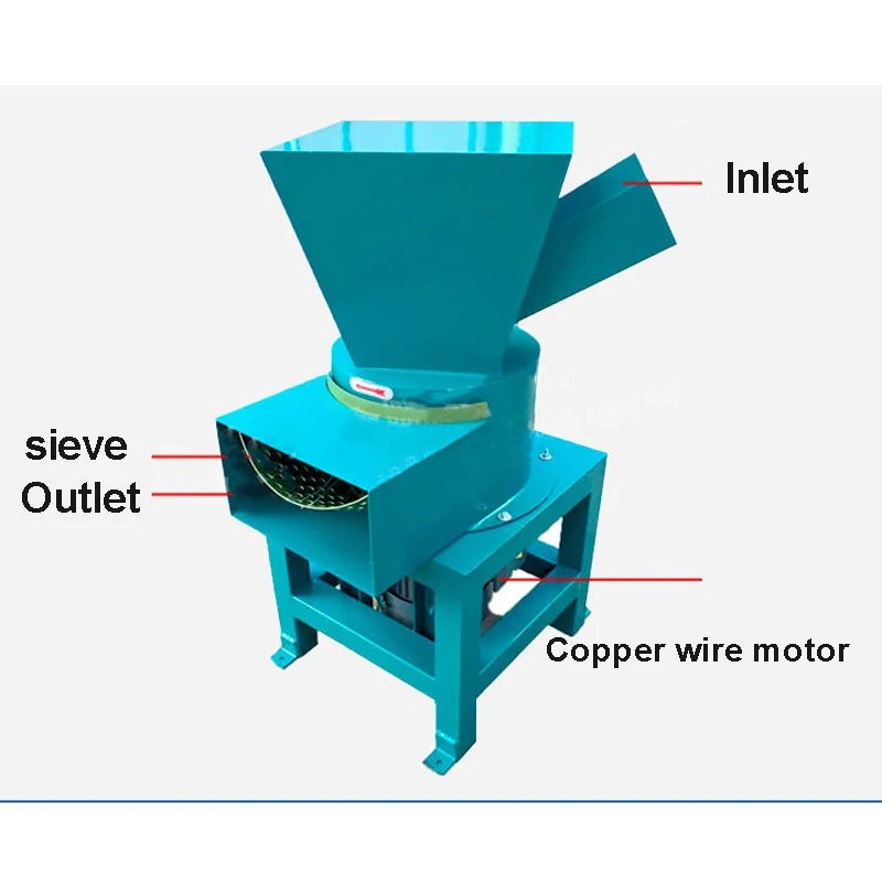 Scrap sponge shredding machine Foam crusher Sponge crusher for sale Solid Waste Crusher