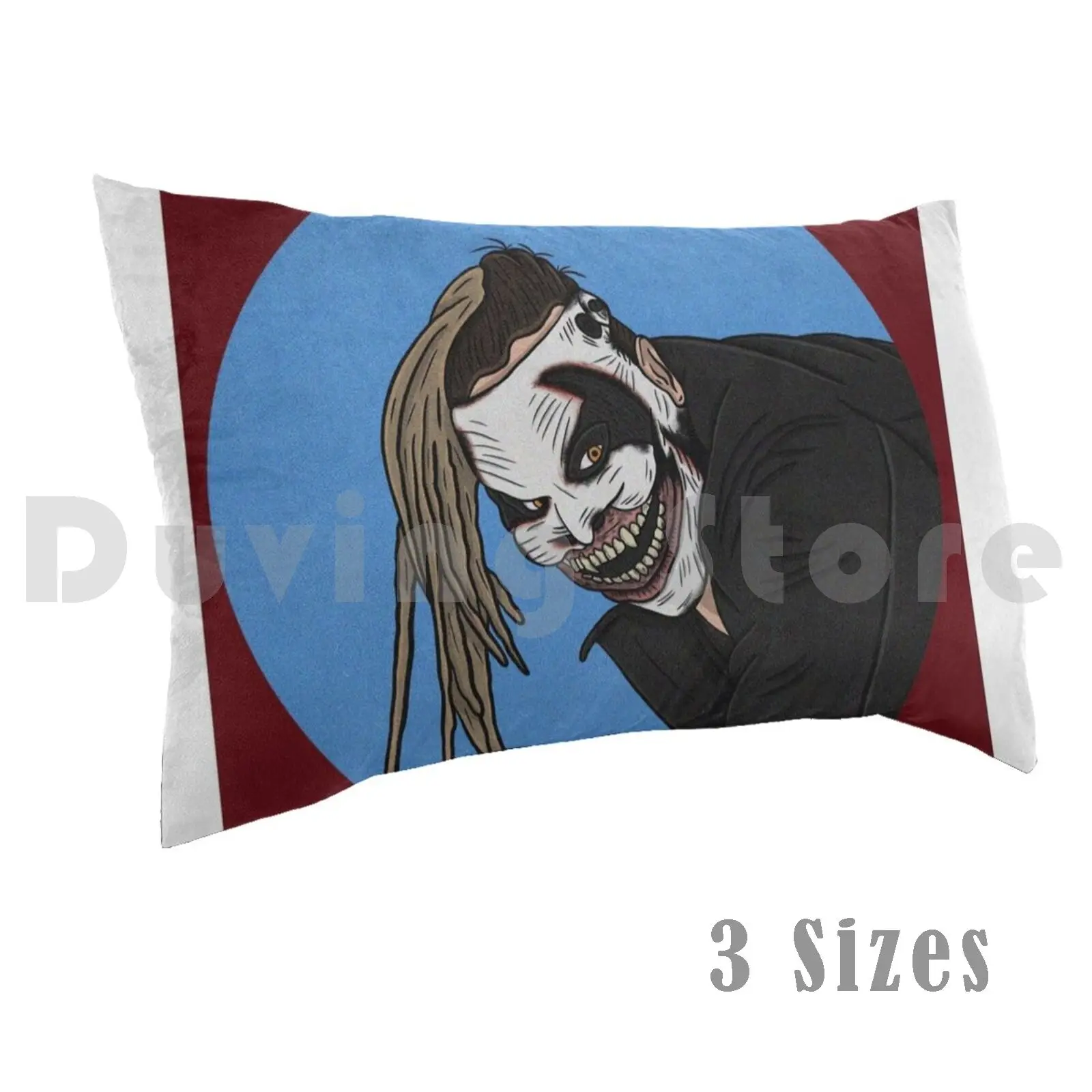 Yowie Wowie Pillow Case Printed 50x75 Bray Wyatt Fiend Pro Wrestling Wrestler