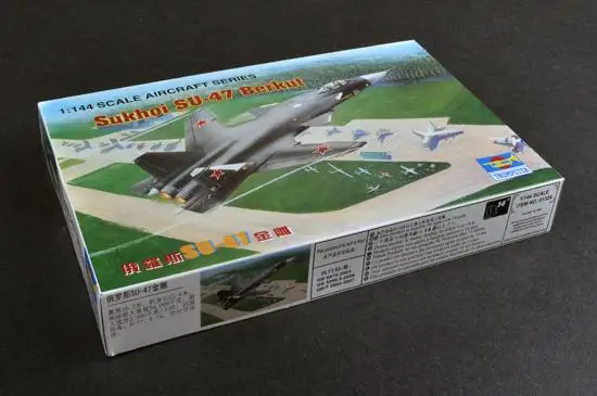 Trumpeter 01324 1/144 Scale Sukhoi SU-47 Berkut Model kit in limited