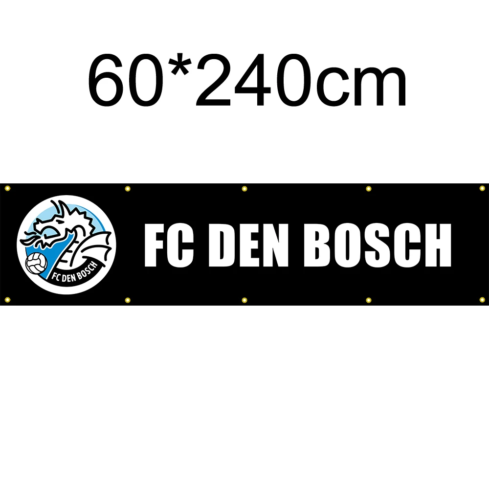 Holland Fc Den Bosch Flag Black 60X240Cm Decoration Banner …