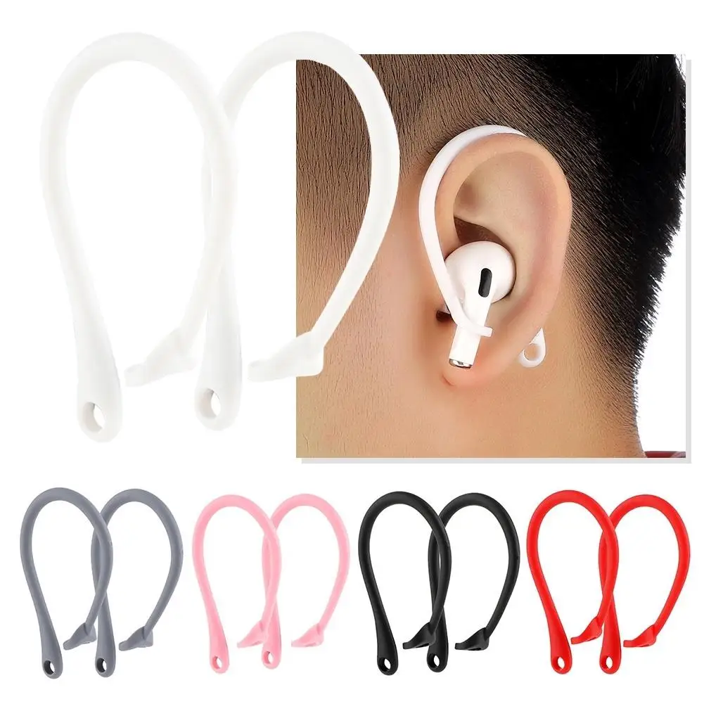 Silicone Anti lost Earhooks Ear Hook Holder for 1 2 Pro wireless earphone holder earbuds EarHook Accessories